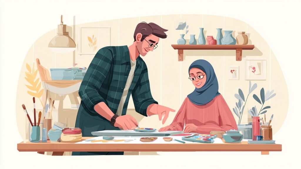 آموزش تولید و فروش محصولات دست ساز